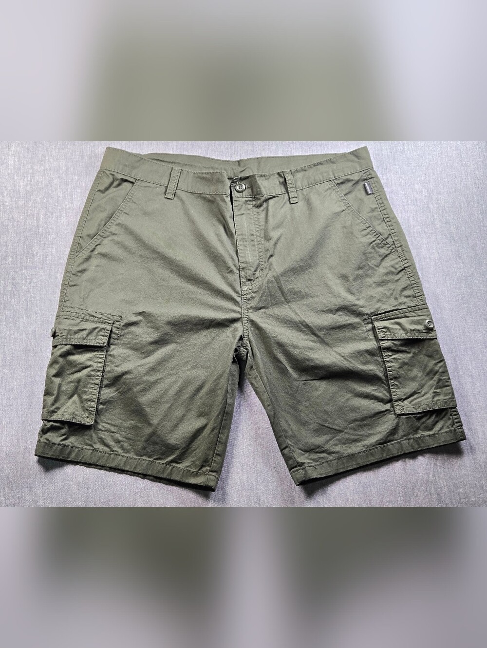 Ring of Fire Men's Olive Cargo Shorts